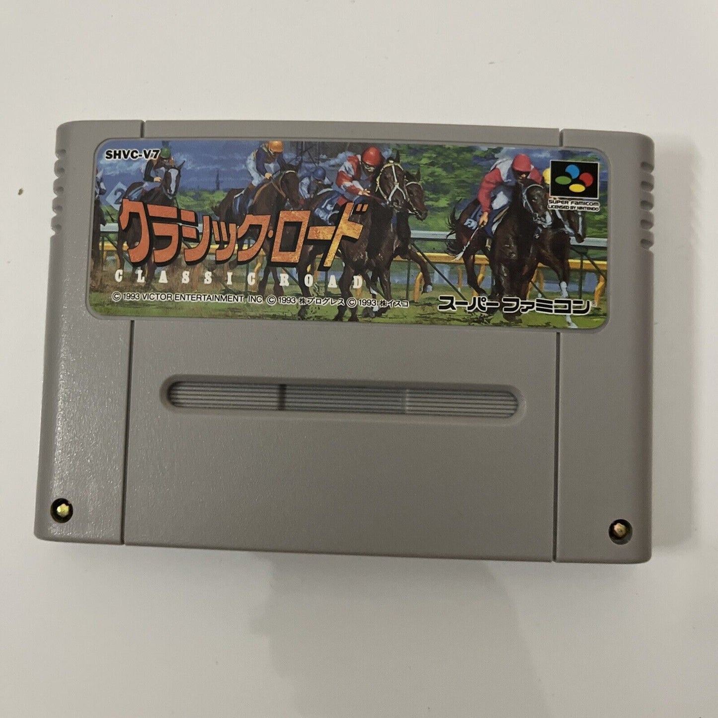 Classic Road + Derby Stallion II - Nintendo Super Famicom SNES NTSC-J JAPAN Game