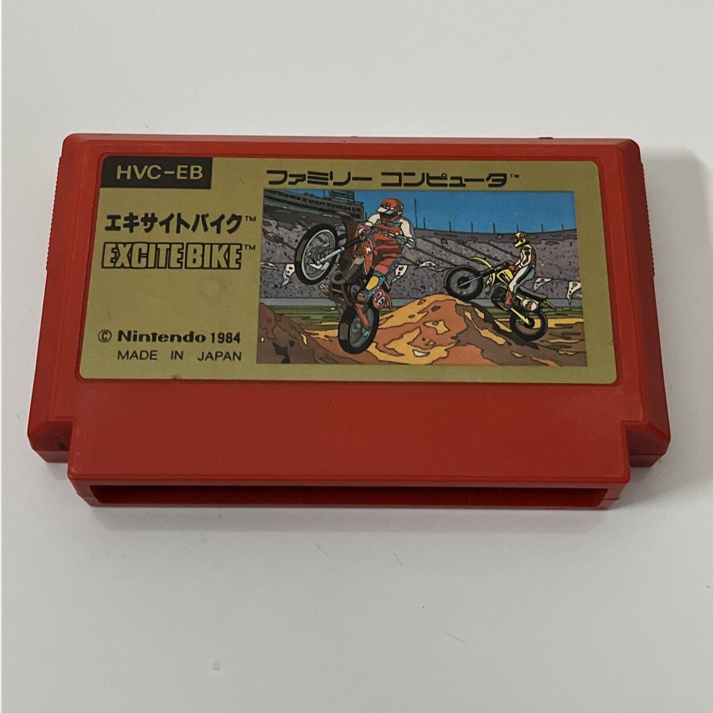 Excite Bike - Nintendo Famicom NES NTSC-J JAPAN 1984 Game