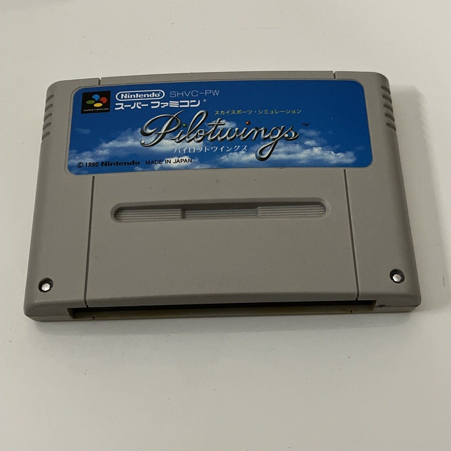Pilot Wings - Nintendo Super Famicom SNES NTSC-J JAPAN 1990 Game
