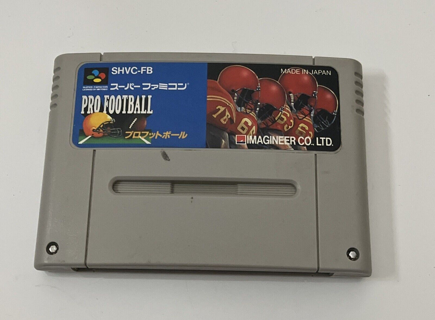Pro Football - Nintendo Super Famicom SNES NTSC-J JAPAN 1992 NFL Game