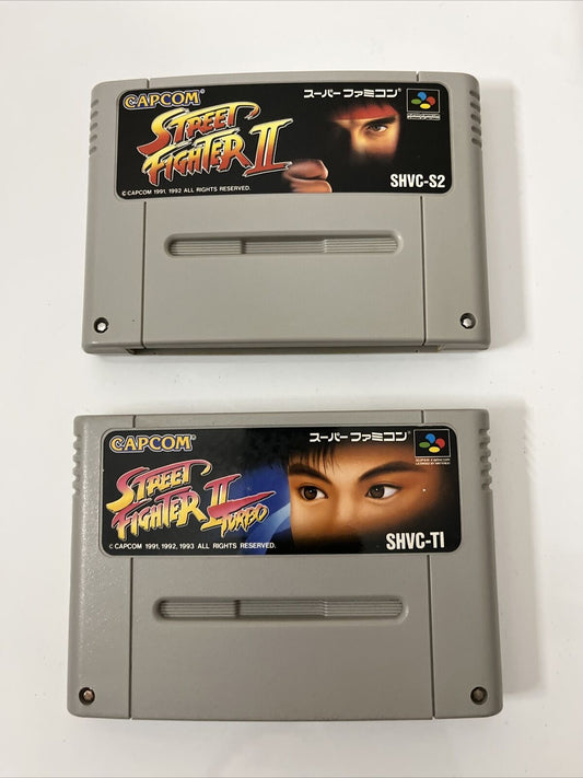 Super Street Fighter 2 + Turbo - Nintendo Super Famicom SNES NTSC-J JAPAN Game