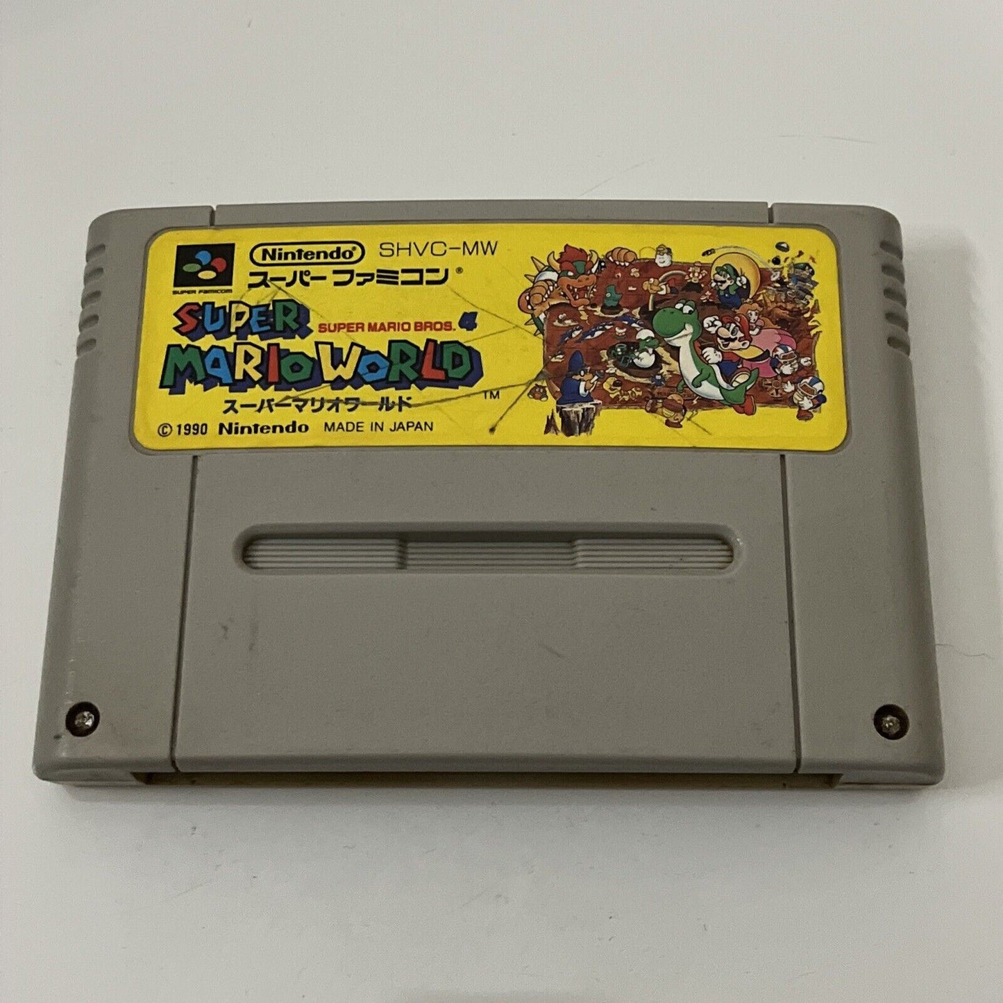 Super Mario World - Nintendo Super Famicom SNES NTSC-J JAPAN Game