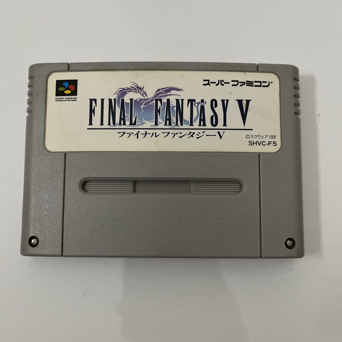 Final Fantasy 5 & 6 - Nintendo Super Famicom SNES NTSC-J JAPAN Square ...