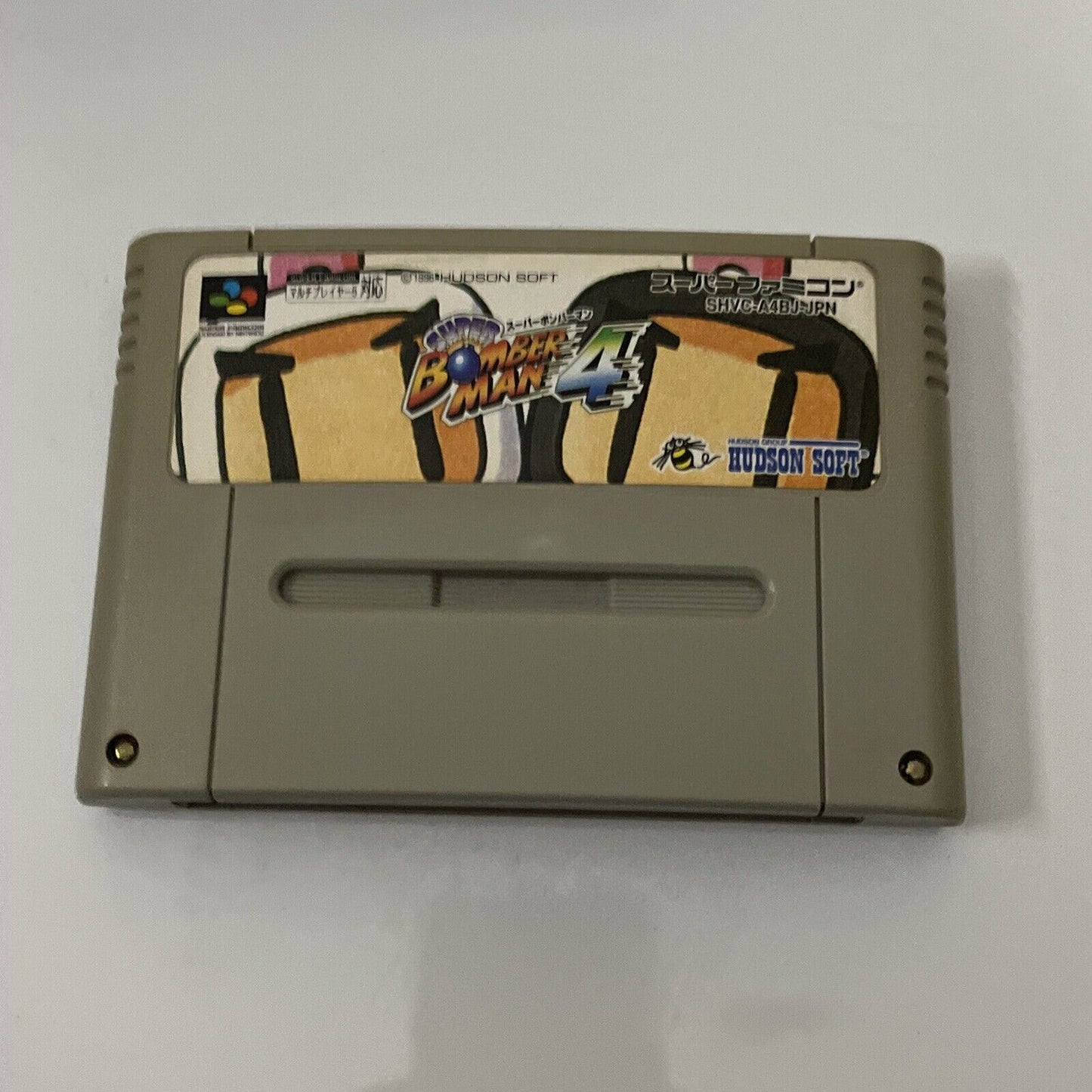Super Bomberman 4 - Nintendo Super Famicom SNES NTSC-J JAPAN Game