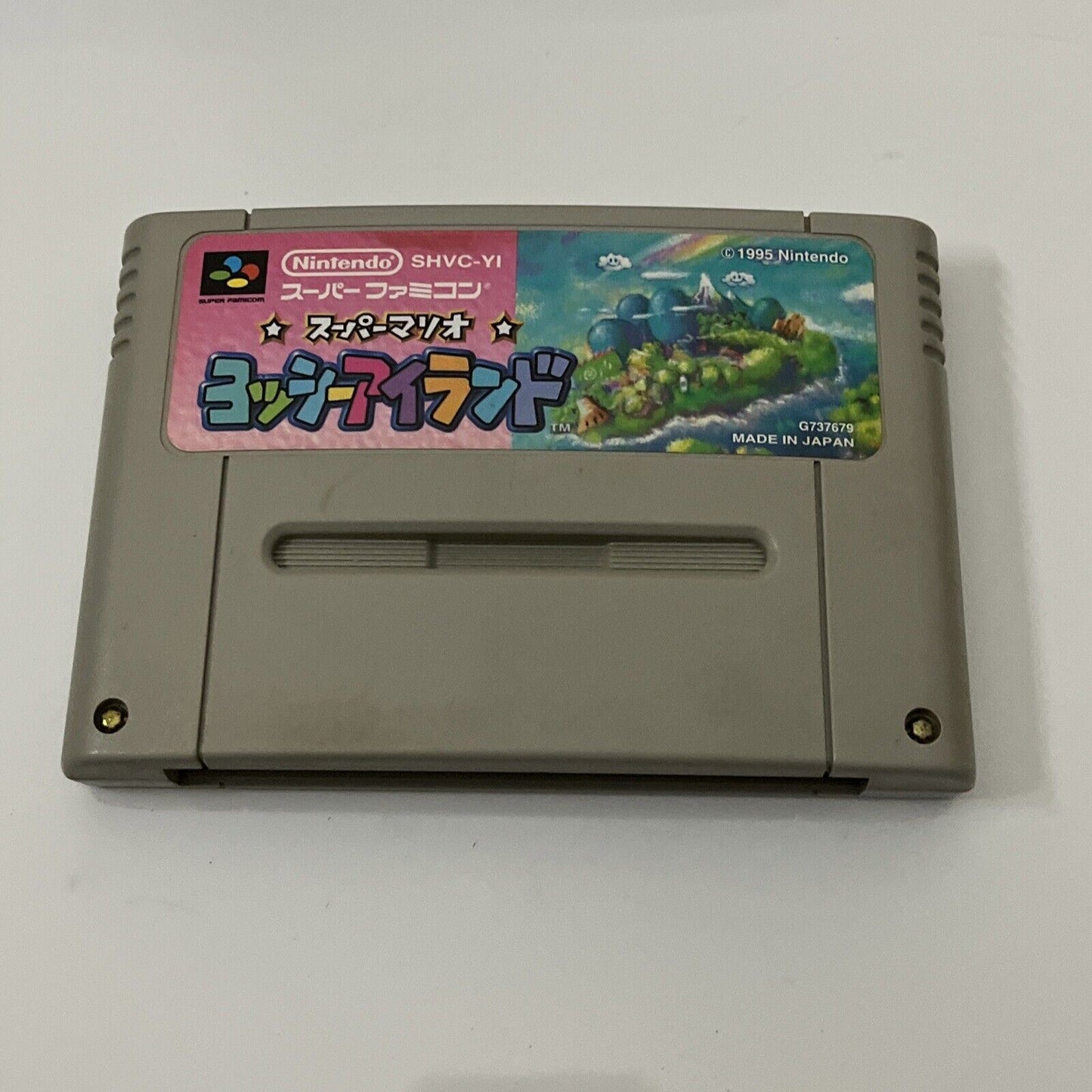 Super Mario World 2: Yoshi's Island - Nintendo Super Famicom SNES NTSC-J JAPAN