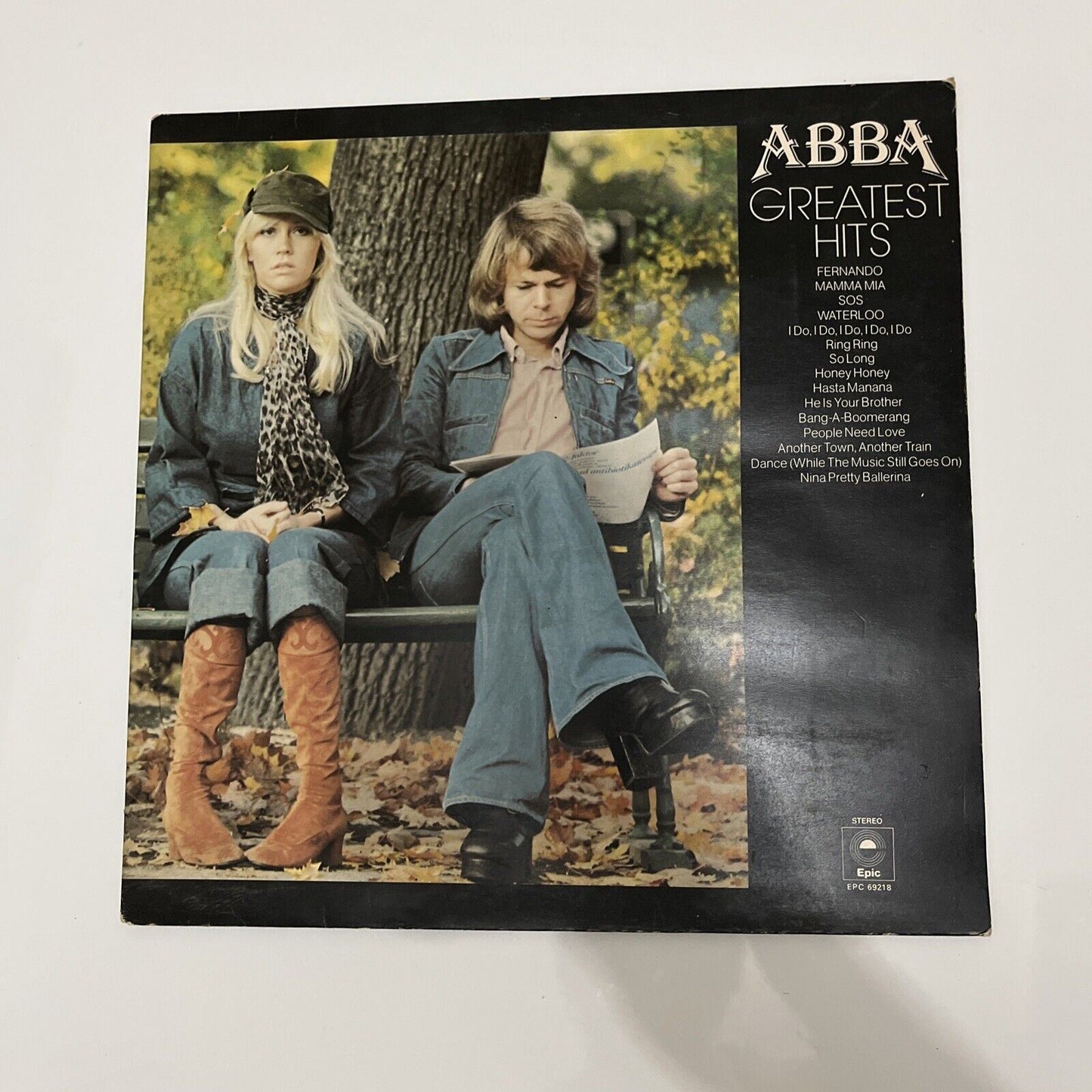 ABBA - Greatest Hits 1976 Vinyl Record LP