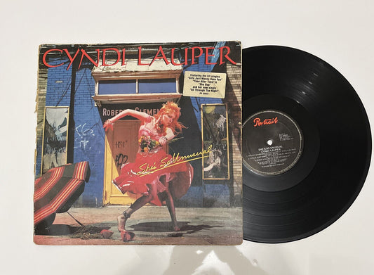 Cyndi Lauper – She's So Unusual 1983 LP Vinyl Record