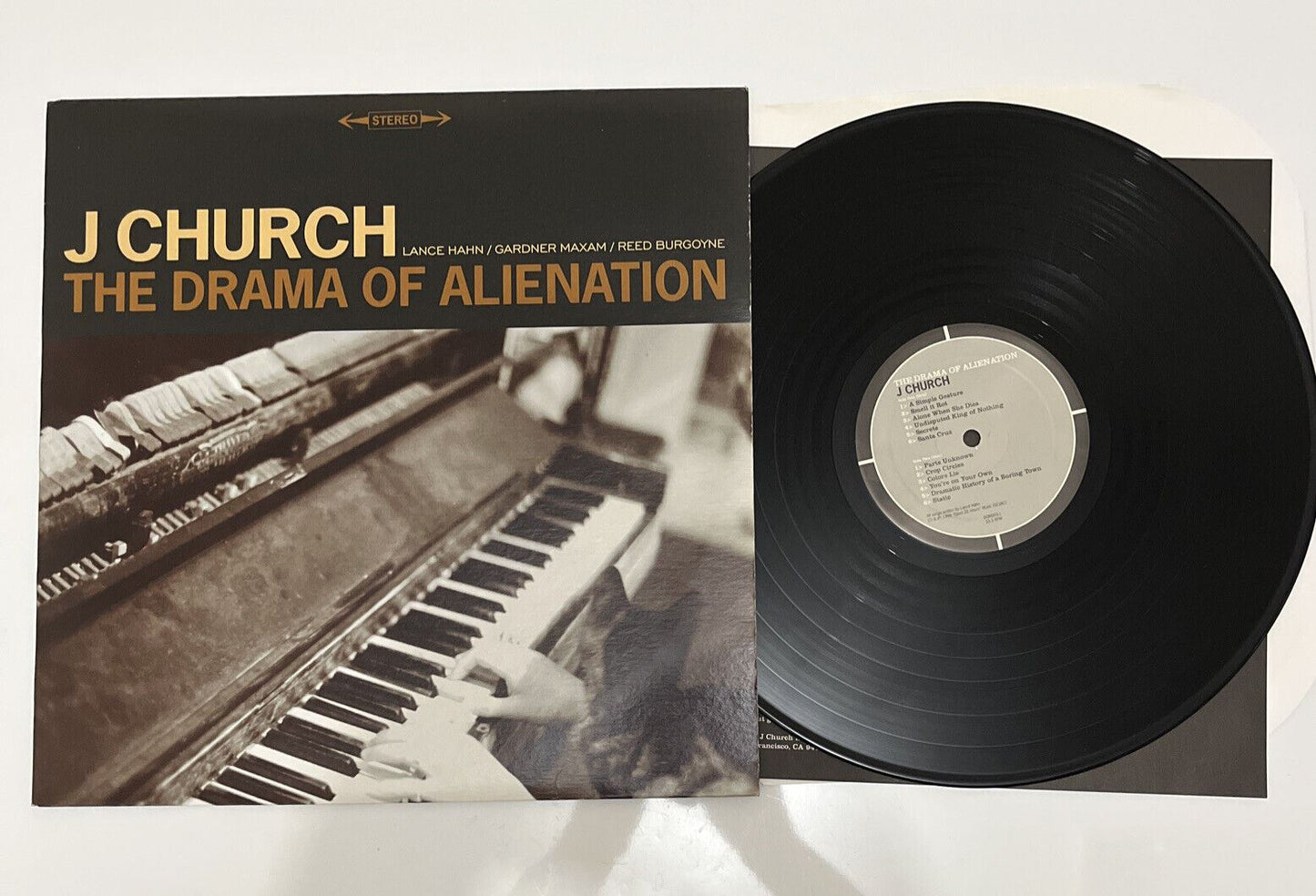 J Church – The Drama Of Alienation 1996 LP Vinyl Record