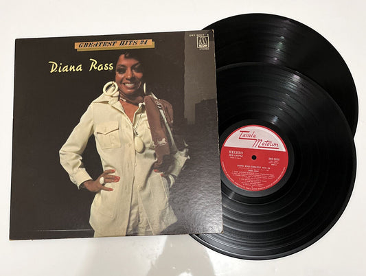 Diana Ross - Greatest Hits 24 Vinyl Record Double LP 1975