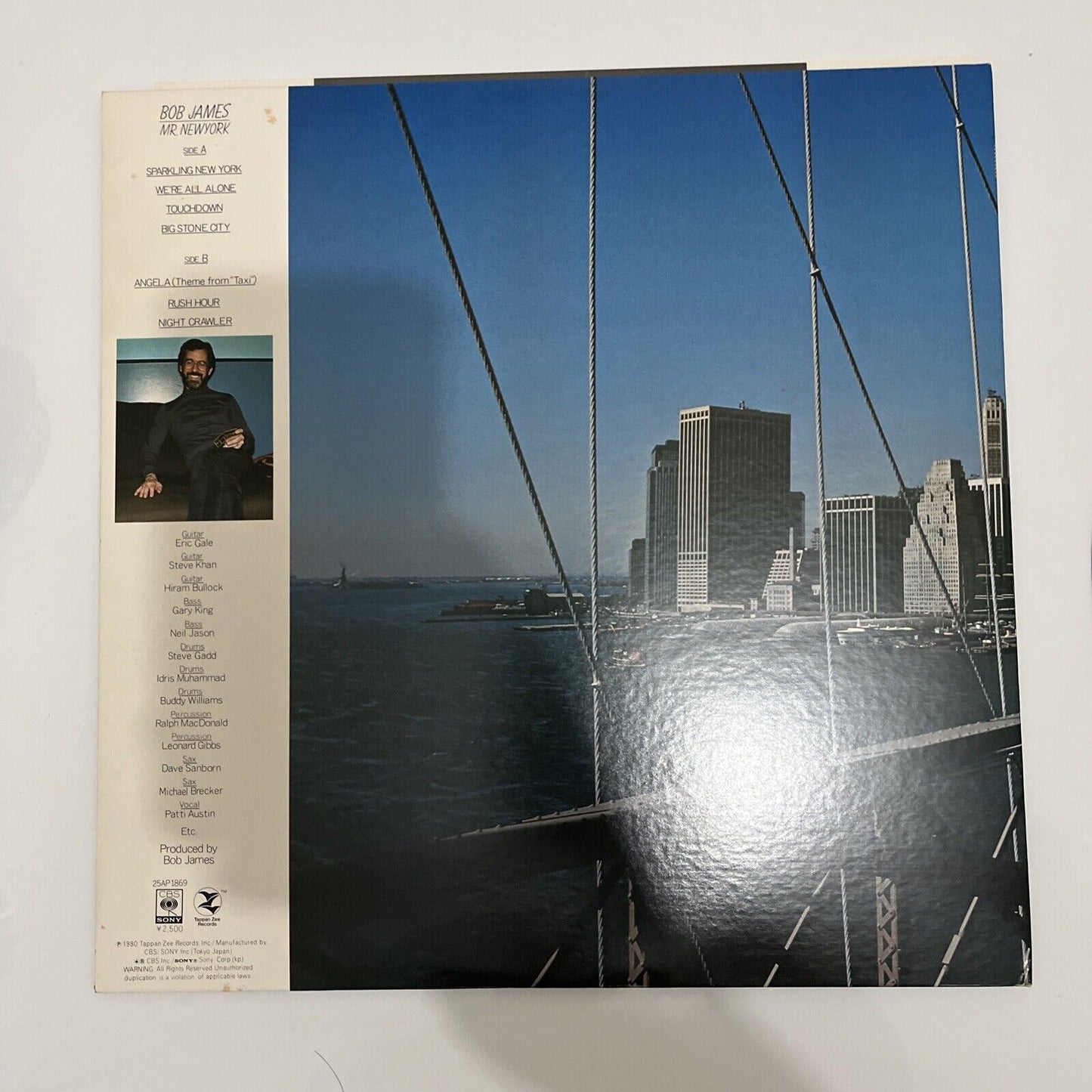 Bob James - Mr New York 1980 Vinyl Record LP