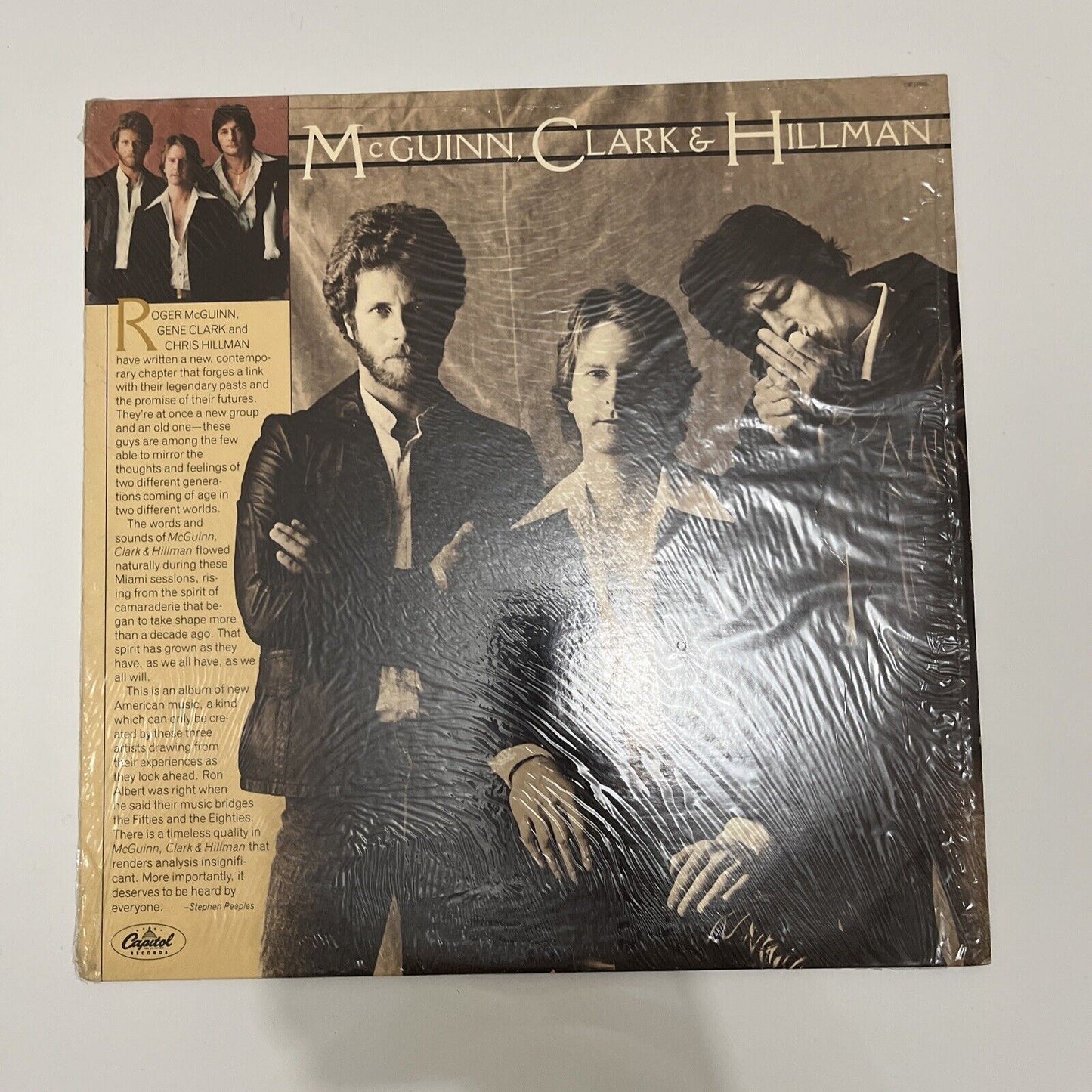 McGuinn, Clark & Hillman 1979 Vinyl Record LP