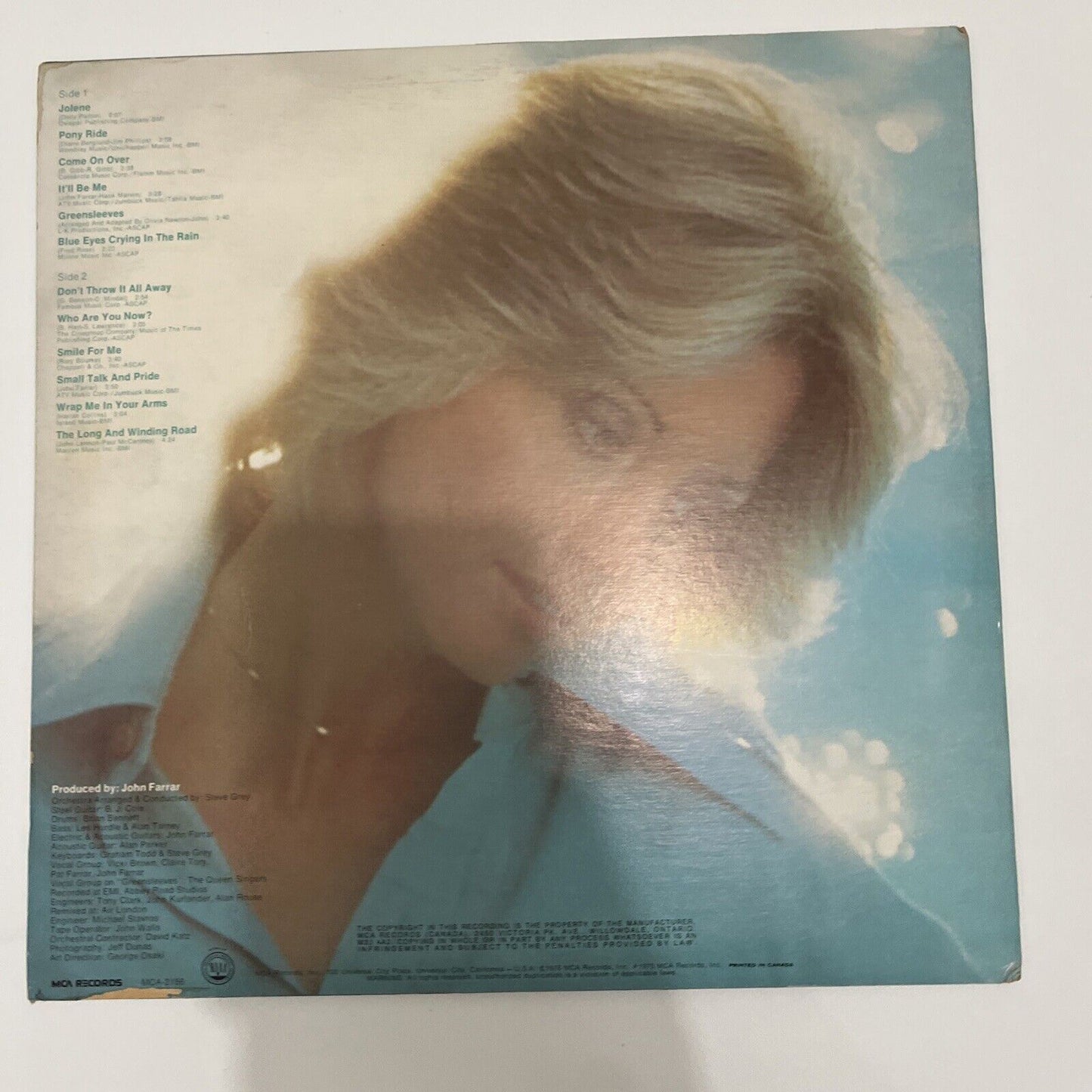 Olivia Newton John - Come on Over 1976 Vinyl Record LP