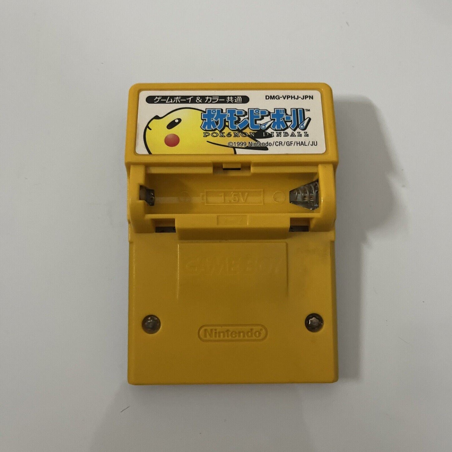 Pokemon Pinball - Nintendo Gameboy Color GBC JAPAN Game *Missing Battery Lid