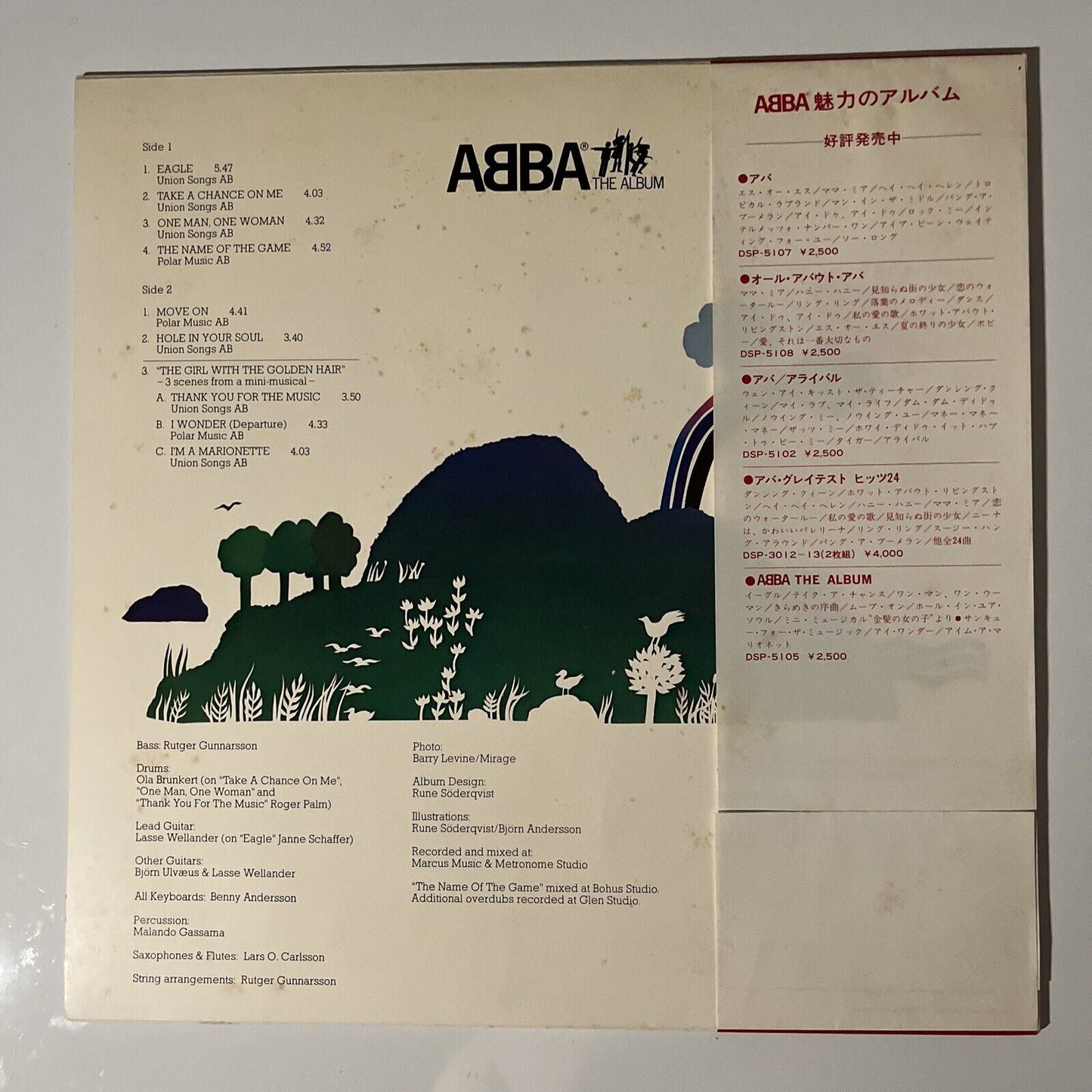 ABBA – The Album 1978 Vinyl Record LP