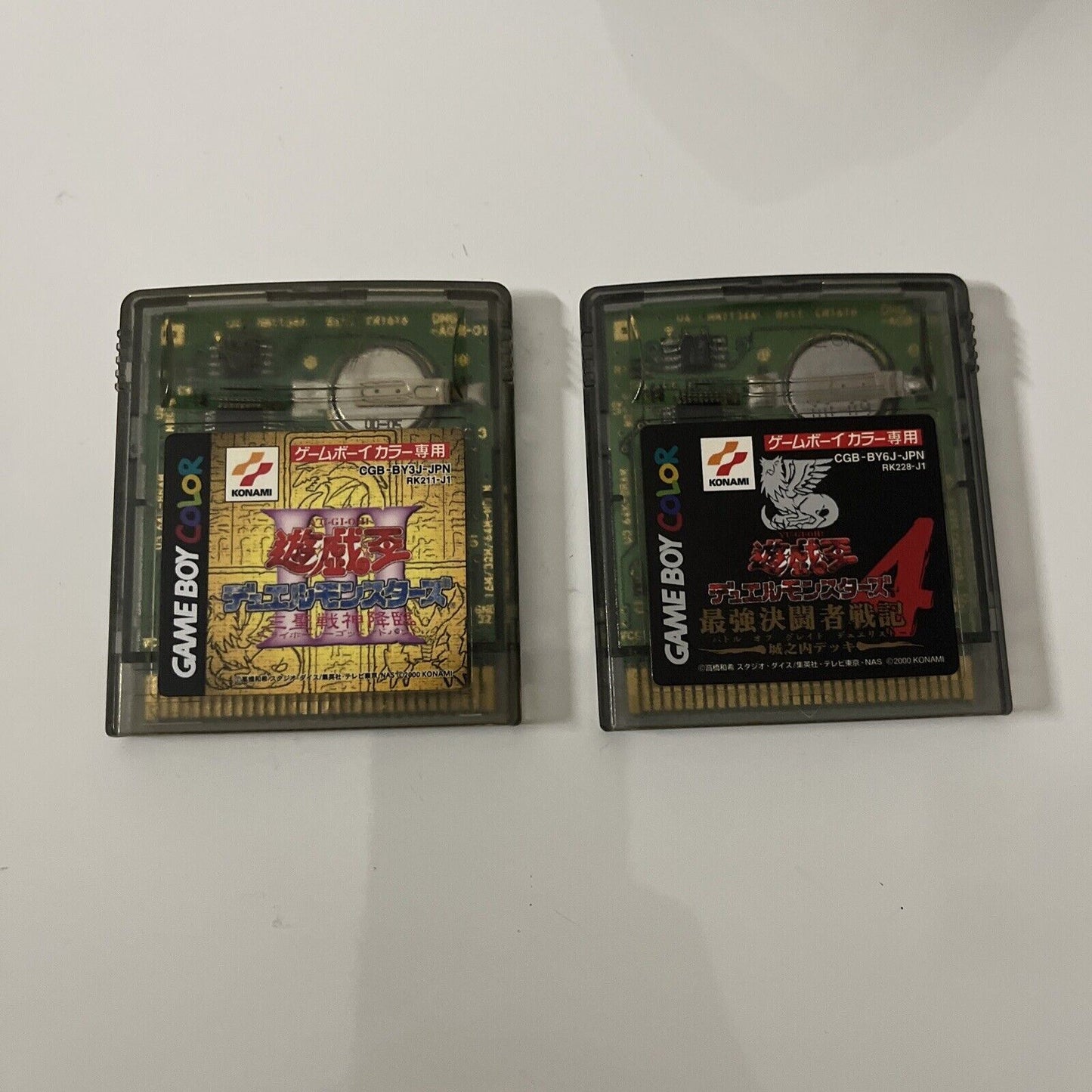 Yu-Gi-Oh 3 & 4 - Nintendo Gameboy Color GBC JAPAN Game
