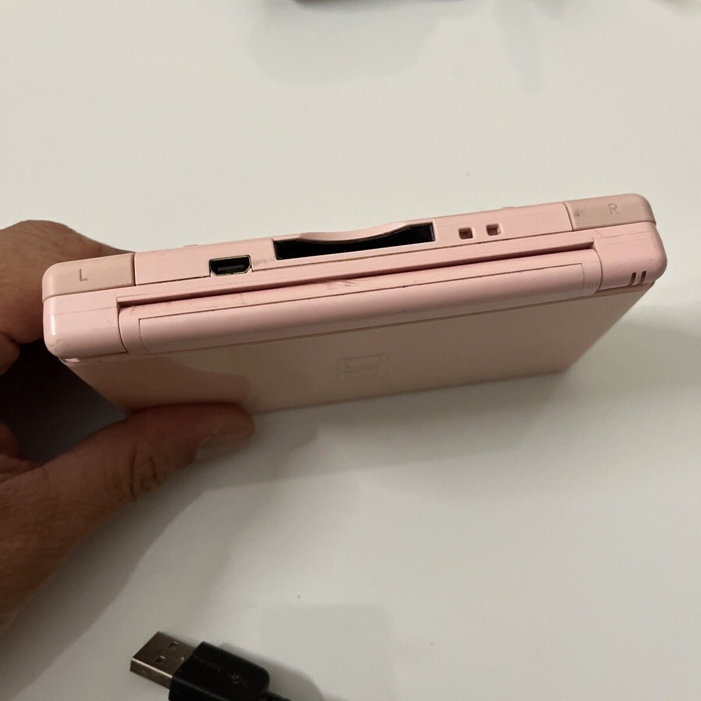 Nintendo DS Lite Pink Console with Stylus & Charger