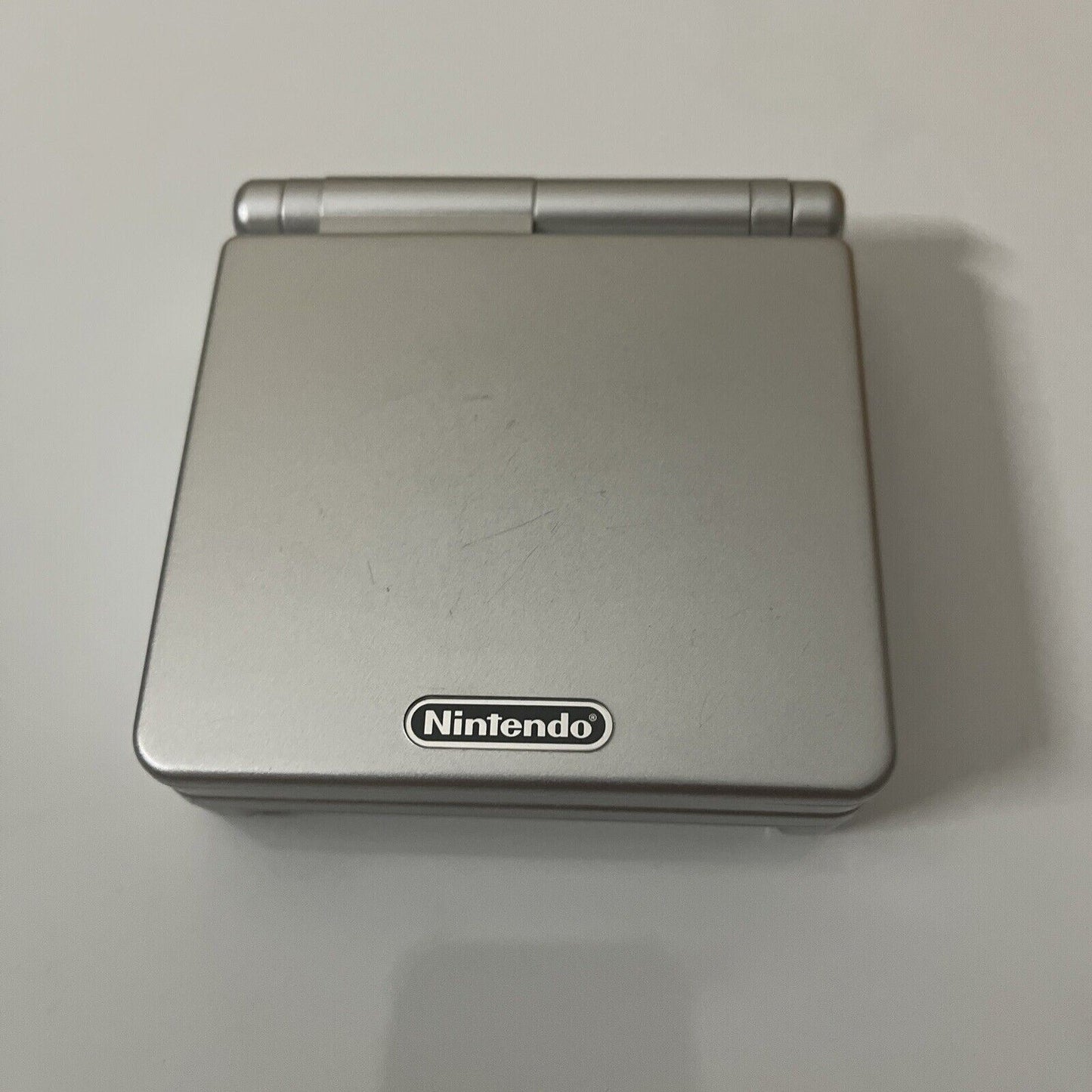 Nintendo Game Boy Advance SP Silver and Charger