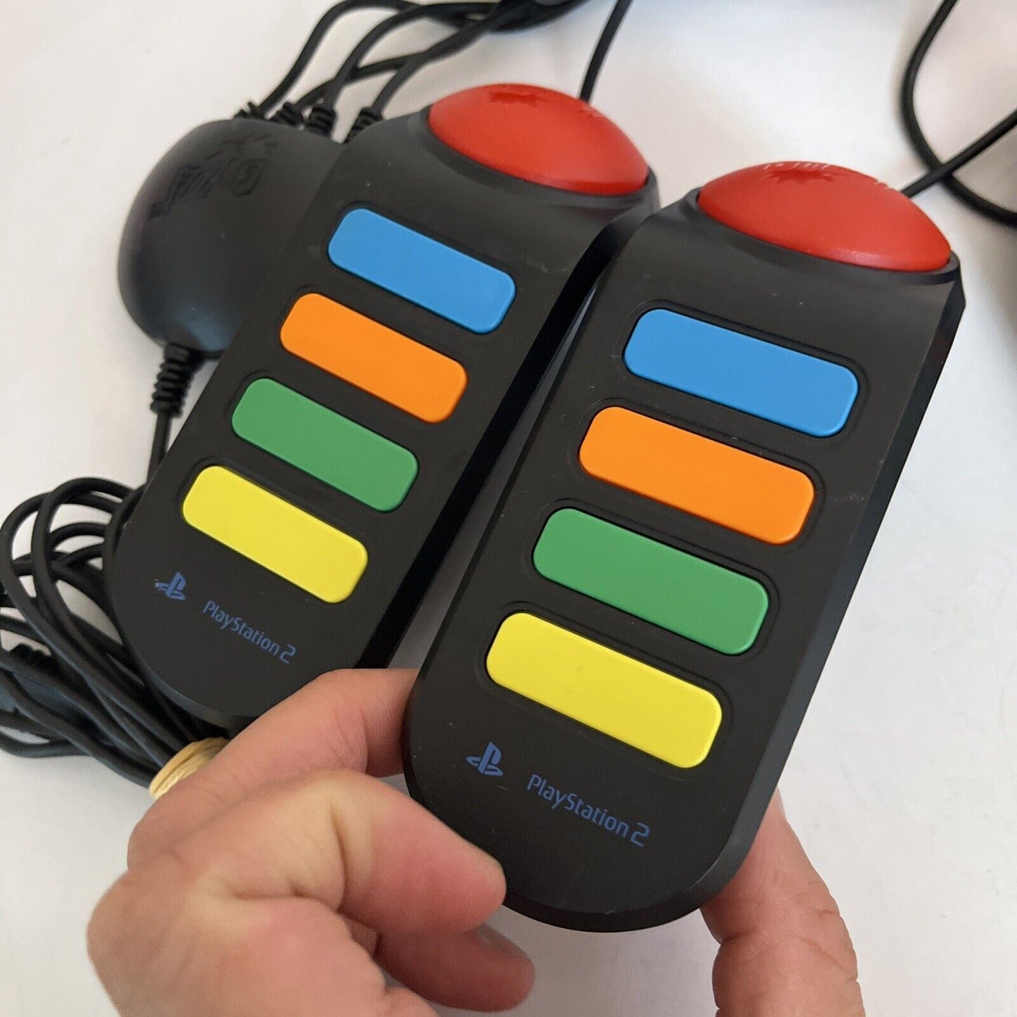 Buzz Controllers for PS2 & PS3 Sony Playstation USB Wired – Retro Unit