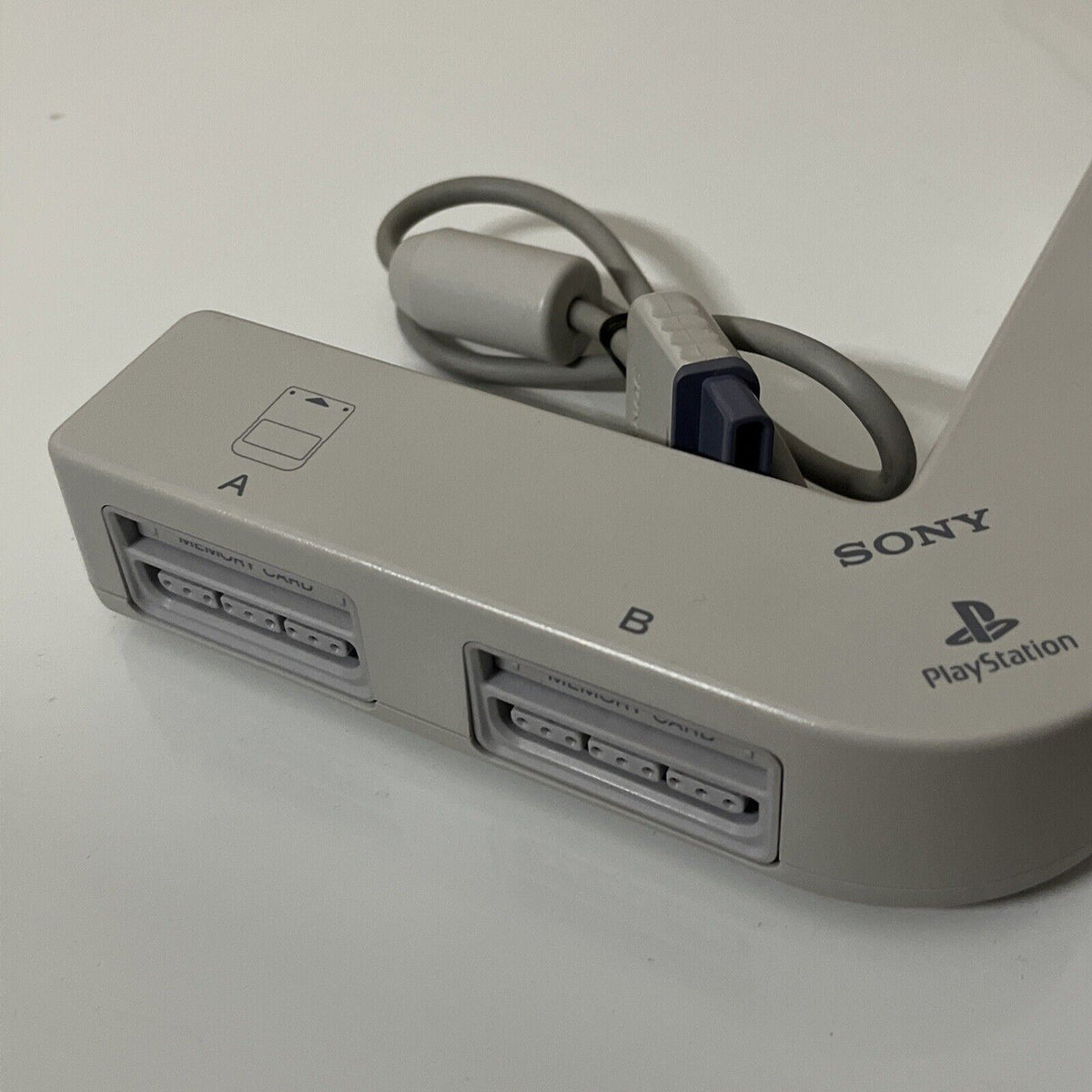 Multitap Sony PlayStation Multitap SCPH-1070 4-Player 4x Memory Card Slot ...