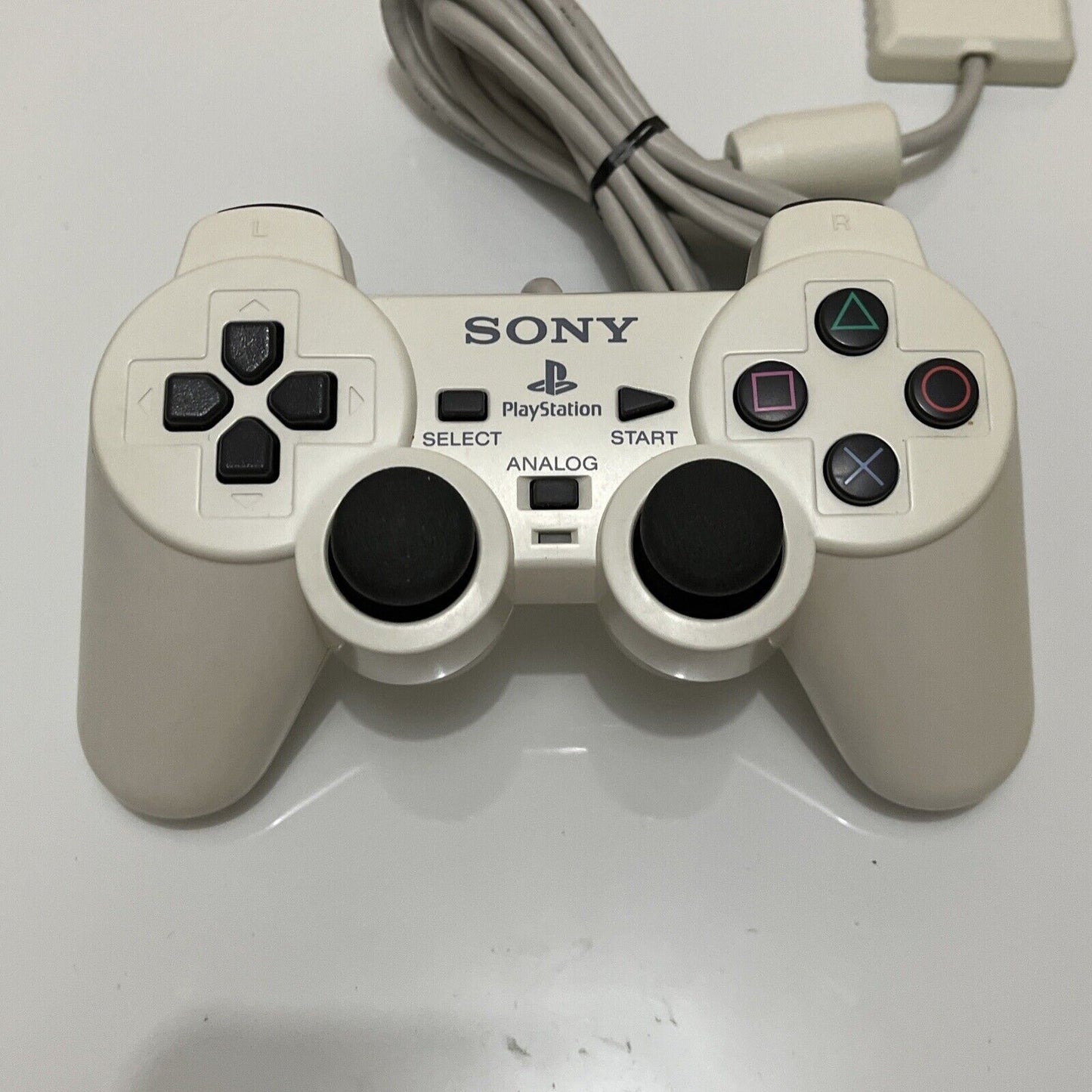 Genuine Official Sony PlayStation PS2 Dual Shock Controller Ceramic White