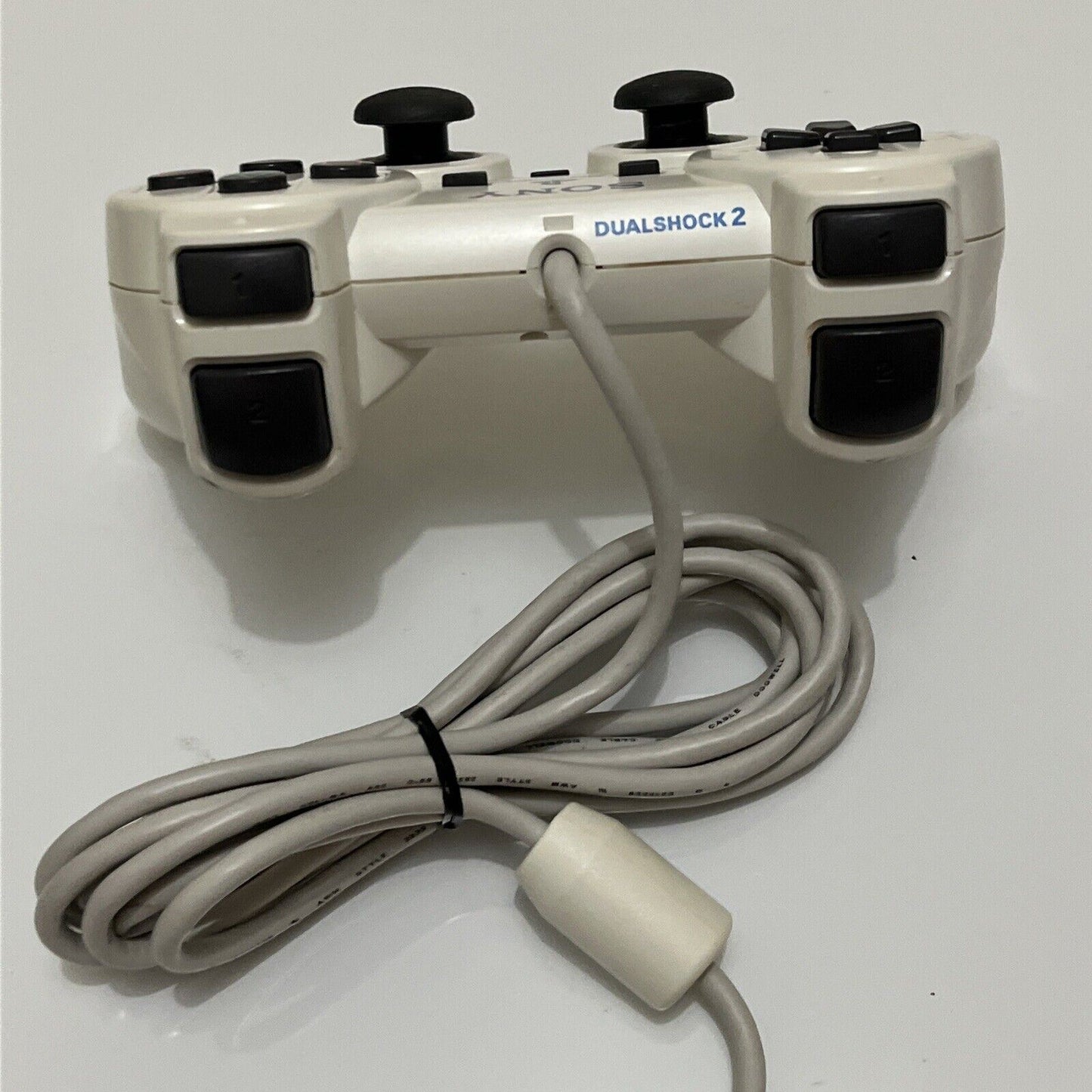 Genuine Official Sony PlayStation PS2 Dual Shock Controller Ceramic White