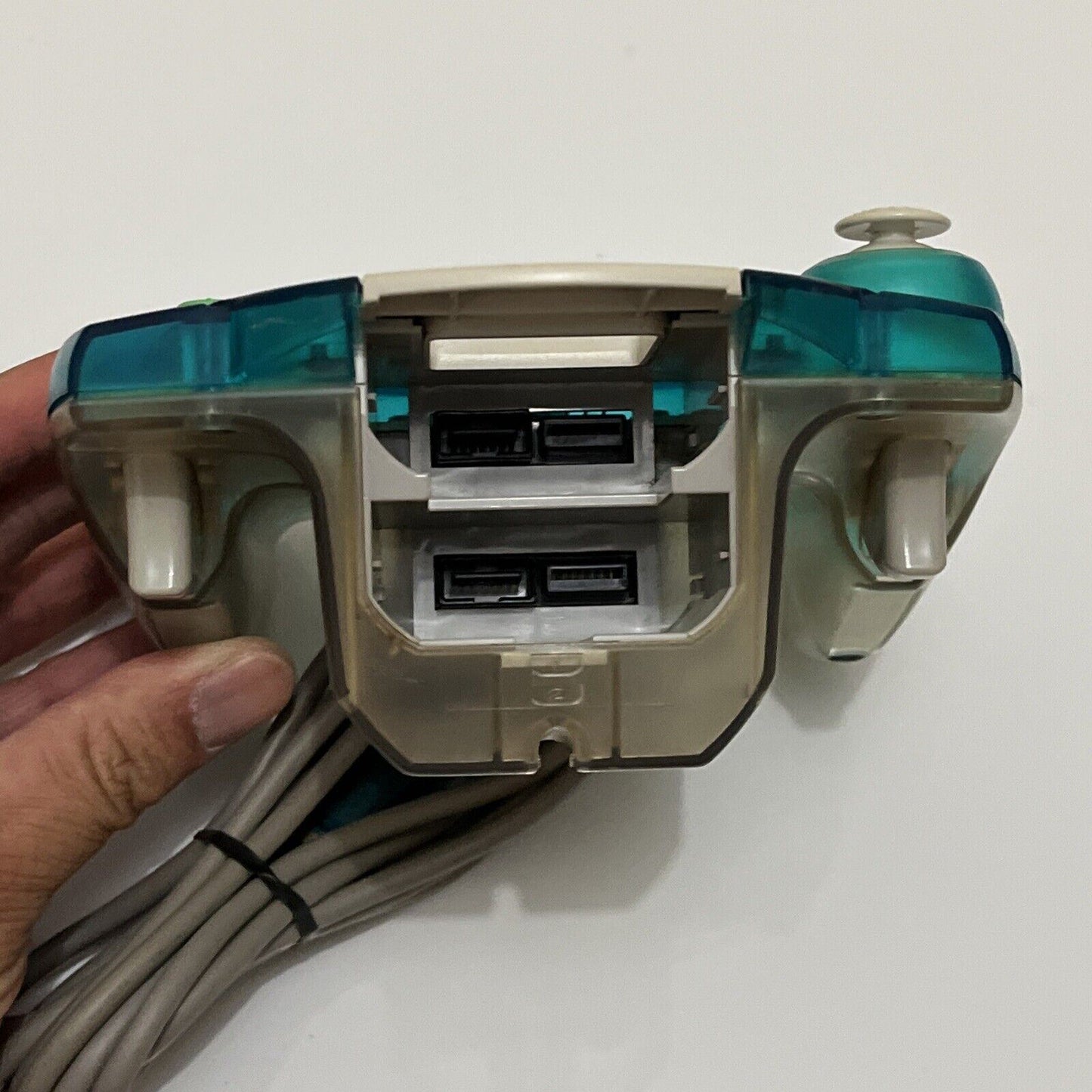 Genuine Sega Dreamcast Millennium 2000 Controller Aqua Green Transparent