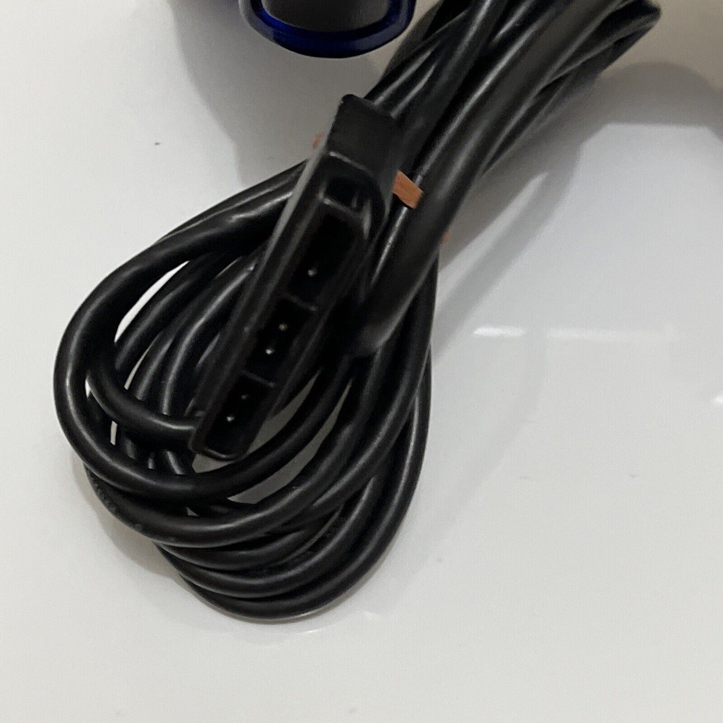 Sony Playstation 2 Dual Shock 2 Controller SCPH-10010 PS2 Transparent Dark Blue