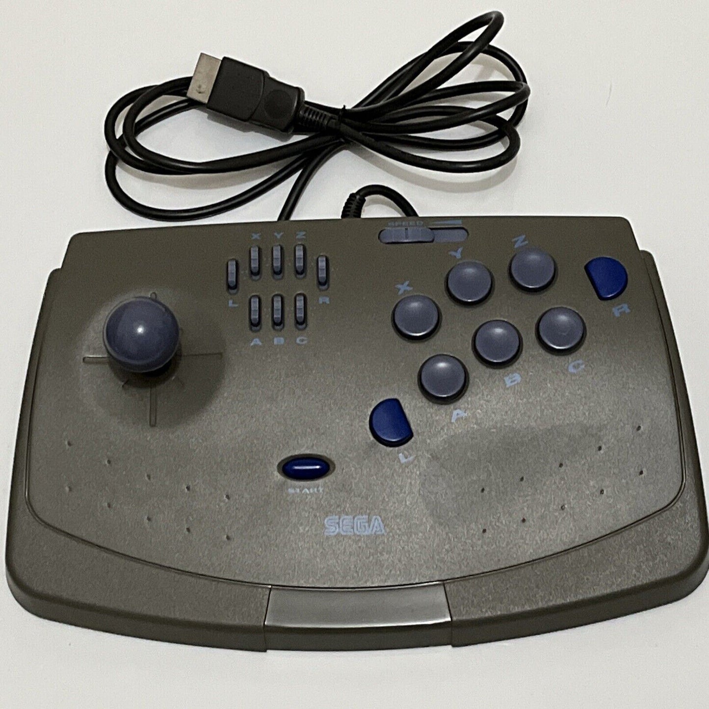 Official Sega Saturn Virtua Stick Arcade Controller HSS-0104 with Turbo Function