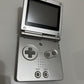 Nintendo Game Boy Advance SP Silver Handheld System includes USB Charger