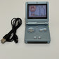 Nintendo Gameboy Advance SP AGS-001 Handheld System - Cobalt Blue inc charger