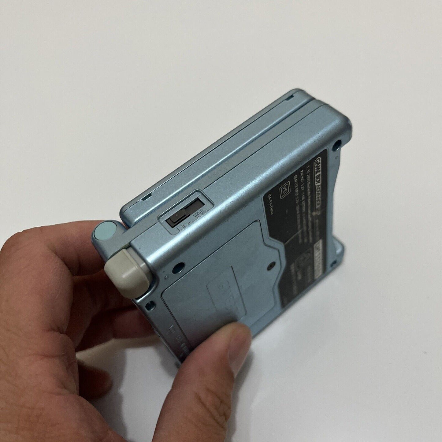 Nintendo Gameboy Advance SP AGS-001 Handheld System - Cobalt Blue inc charger