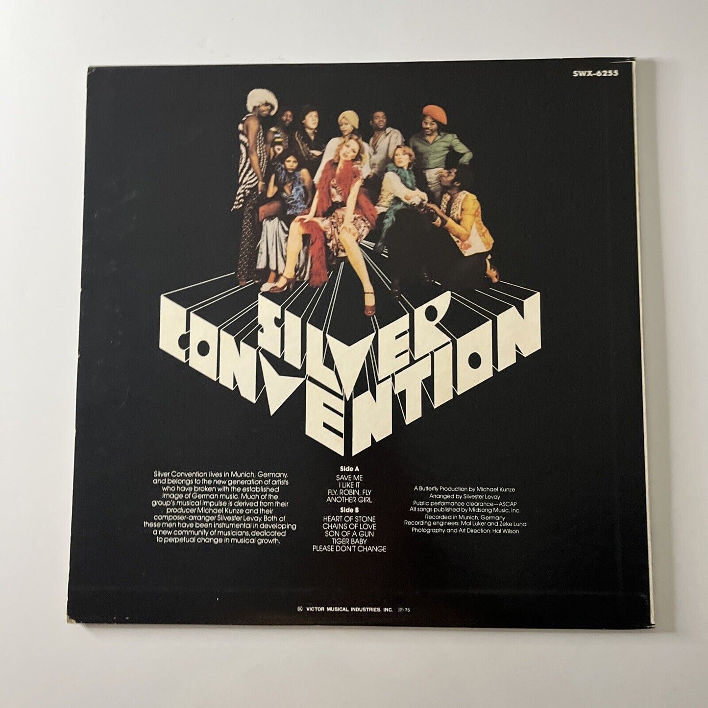 Silver Convention - Save Me LP 1975 Vinyl Record Japan Edition SWX-6255
