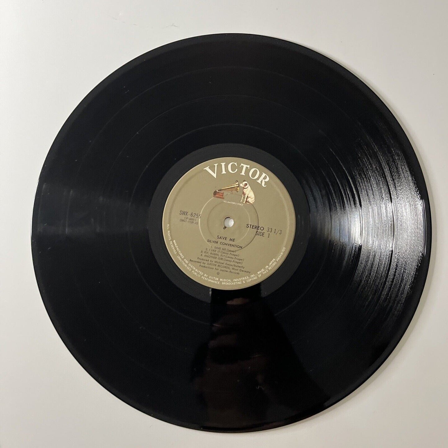 Silver Convention - Save Me LP 1975 Vinyl Record Japan Edition SWX-6255