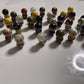33x Drakes Foodland Flipperz Mini Collectables Toy Figurines