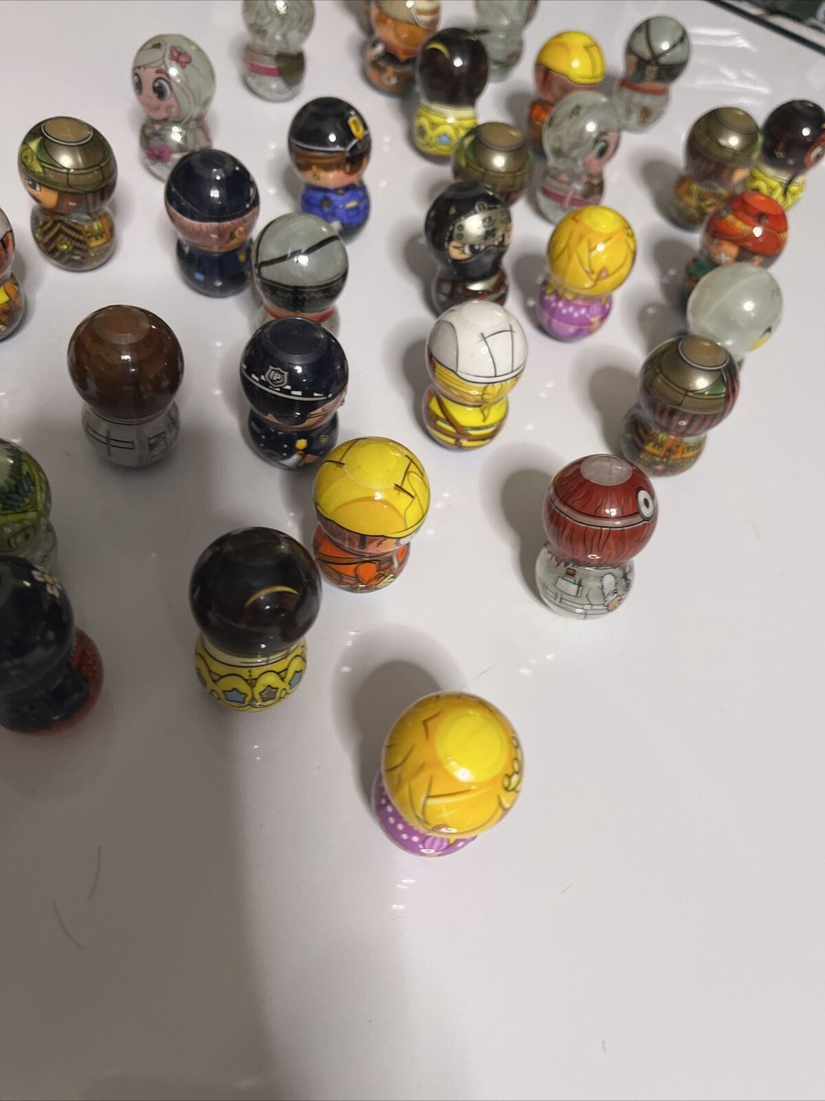 33x Drakes Foodland Flipperz Mini Collectables Toy Figurines