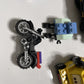 Lego Figurines Tractor ship Motorcycle Trailer Various Set
