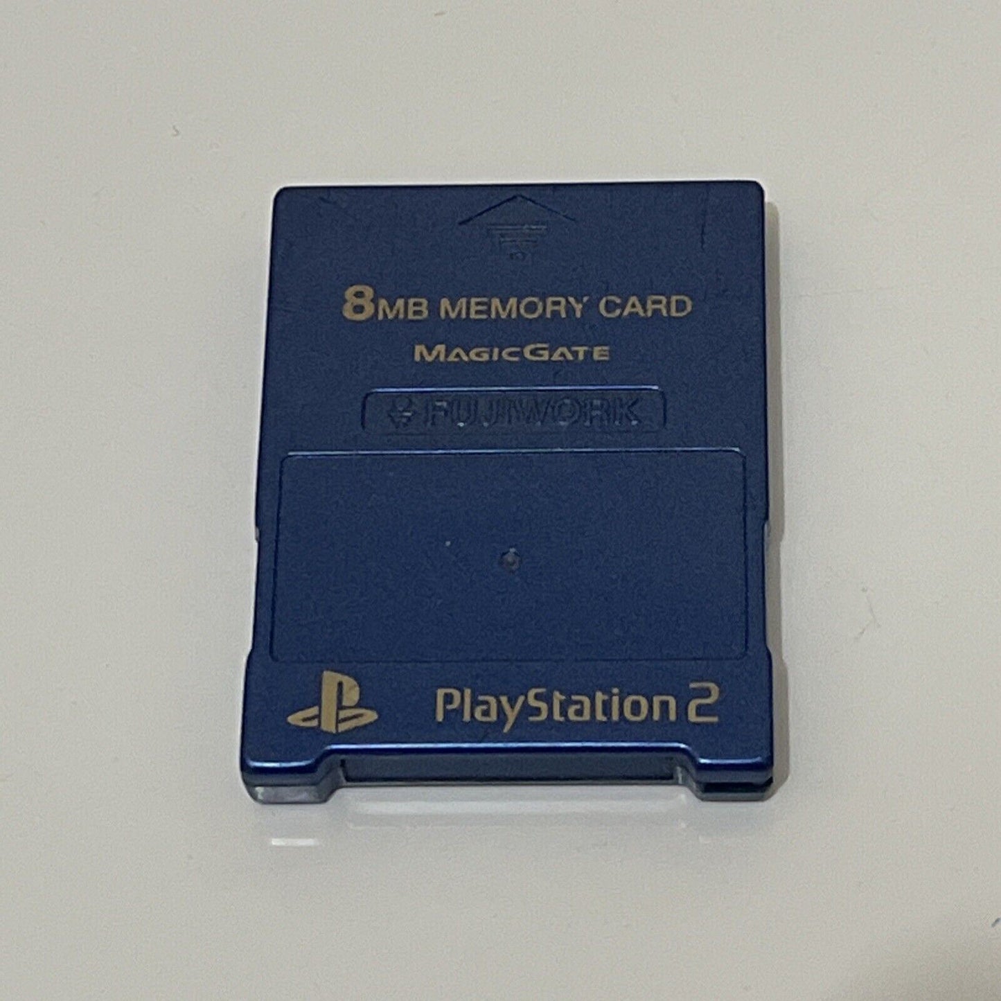 Fujiwork PlayStation 2 PS2 8MB Metallic Blue Memory Card