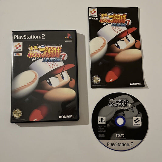 Jikkyo Powerful Professional Baseball 7 - Sony PlayStation PS2 NTSC-J JAPAN Game
