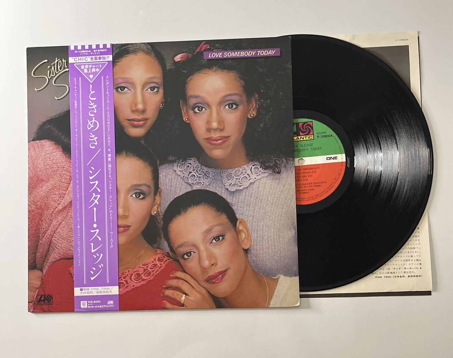 Sister Sledge - Love Somebody Today LP 1980 Vinyl Record P-10800A