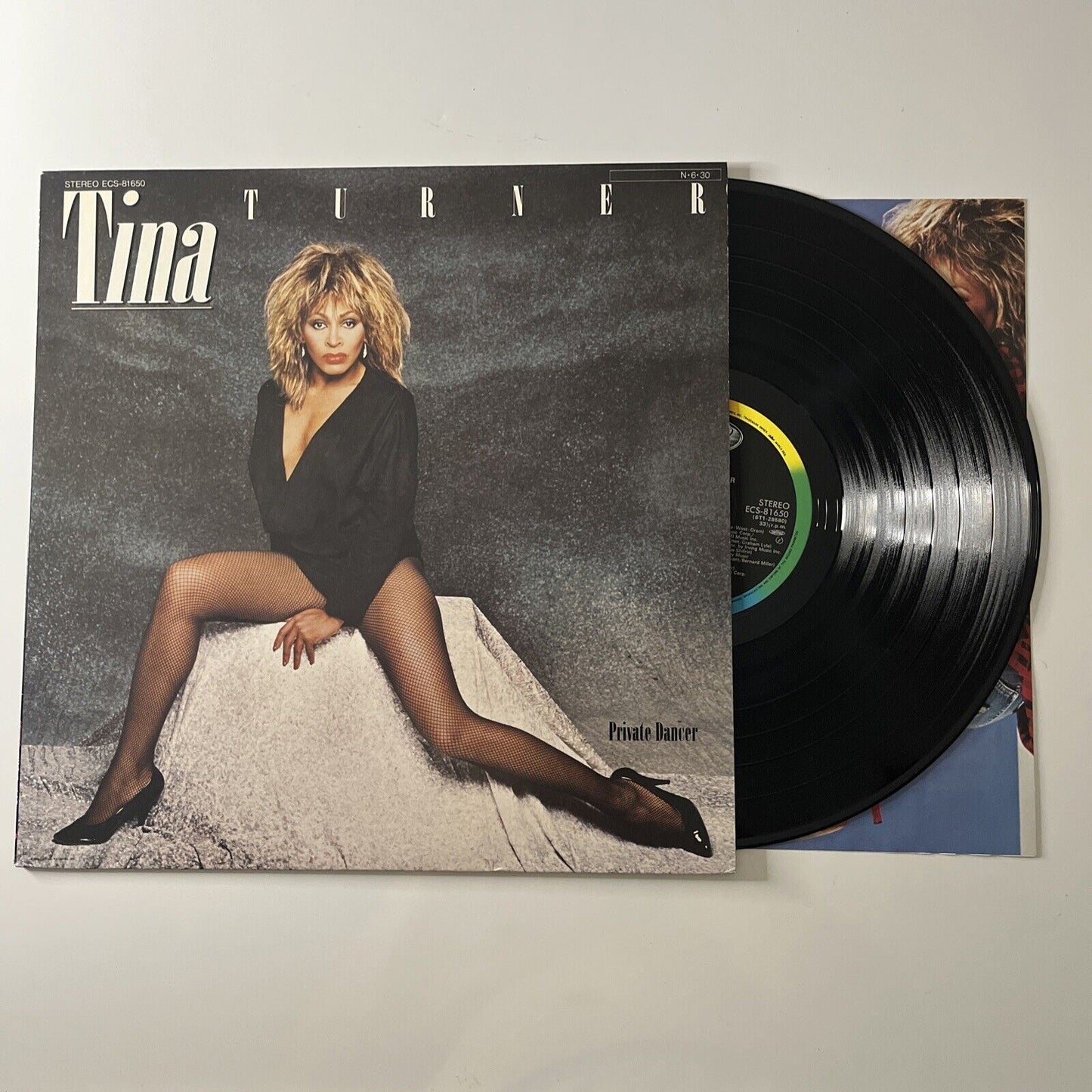 Tina Turner - Private Dancer LP Vinyl Record 1984 ECS-81650