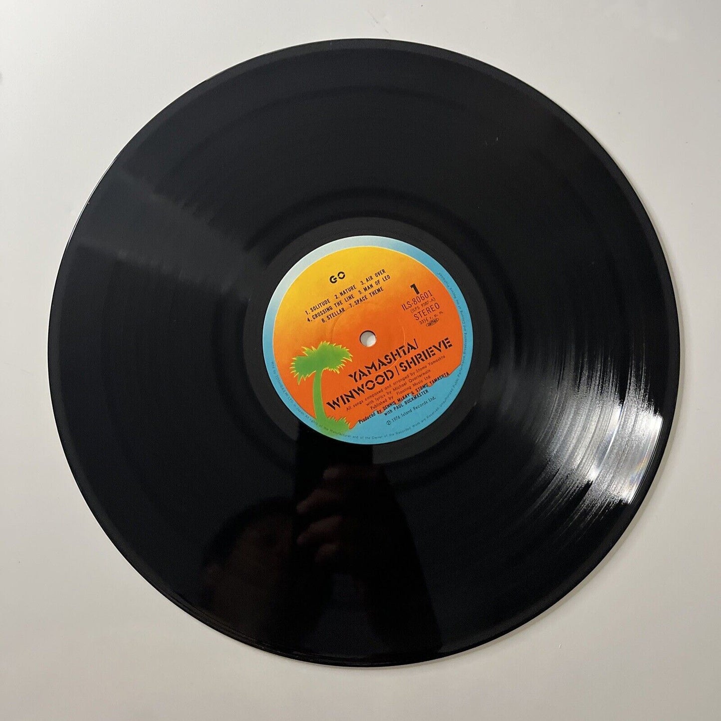 Stomu Yamashta / Steve Winwood / Michael Shrieve – Go 1976 LP Vinyl Record