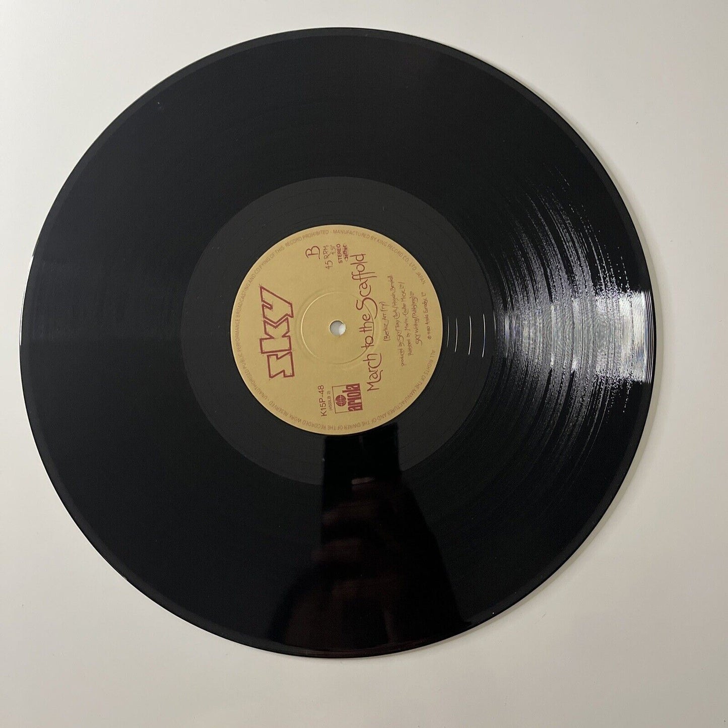 Sky – Dies Irae 1980 Vinyl Record 45 RPM K15P-48