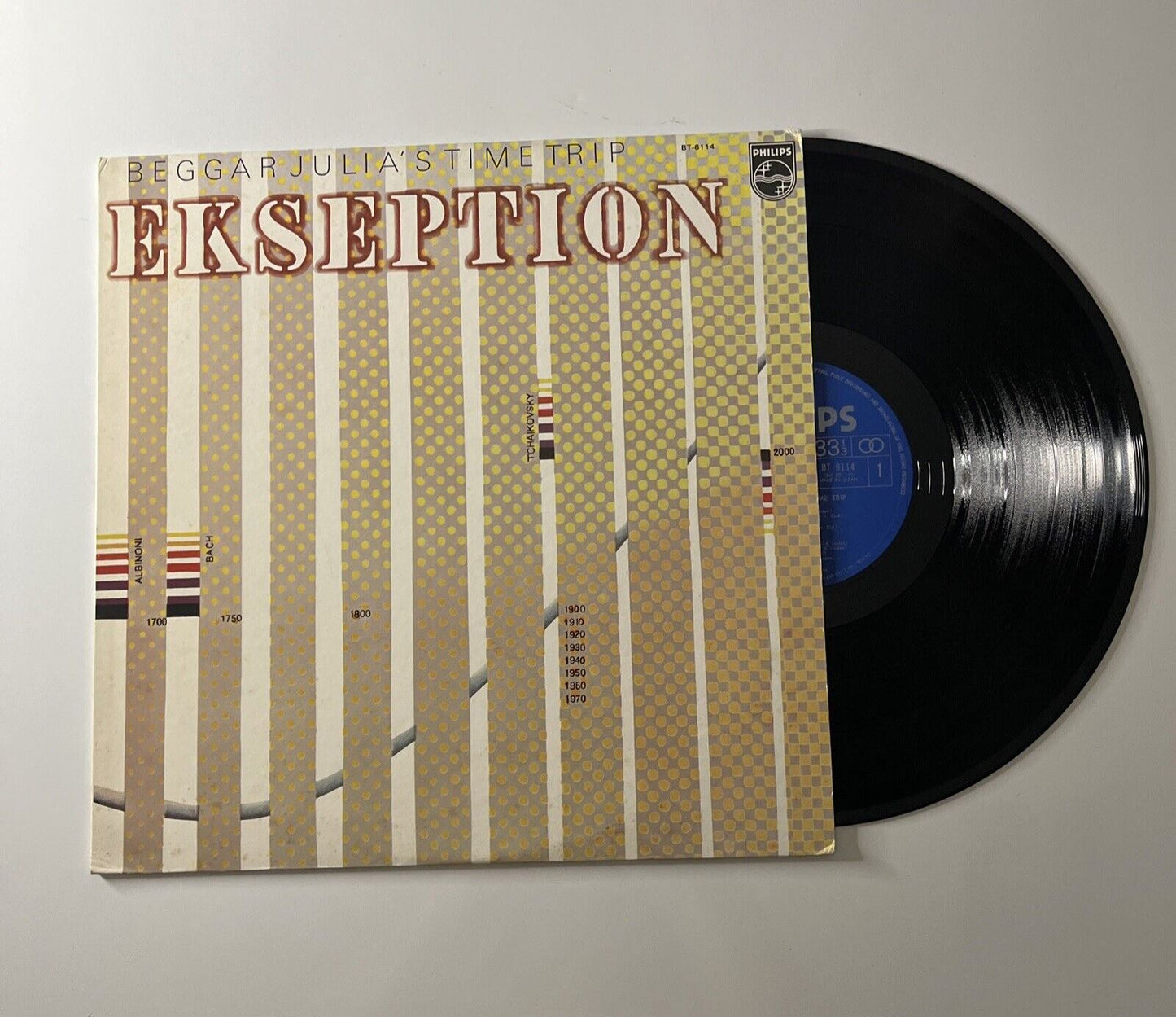 Ekseption – Beggar Julia's Time Trip  LP 1970 Vinyl Record Philips SFX-7286