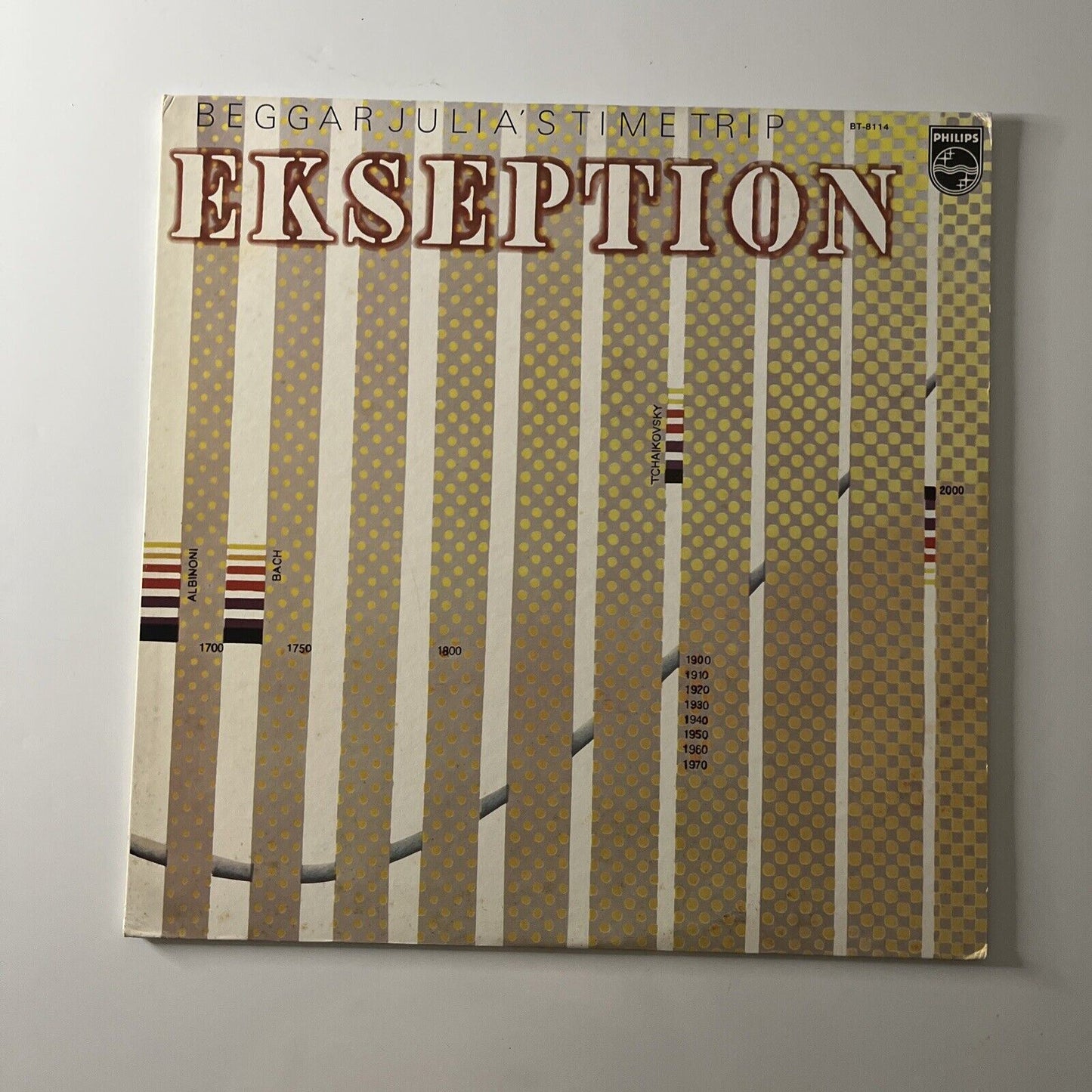 Ekseption – Beggar Julia's Time Trip  LP 1970 Vinyl Record Philips SFX-7286