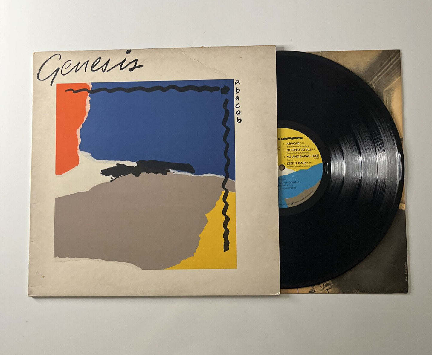 Genesis – Abacab LP 1981 Vinyl Record Album Atlantic SD 19313