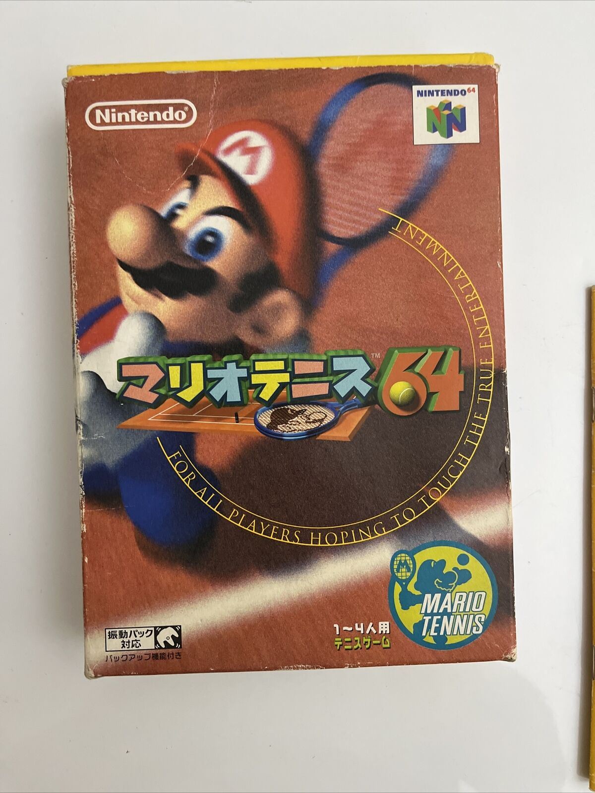 Mario Tennis 64 - Nintendo 64 NTSC-J Japan Complete Game