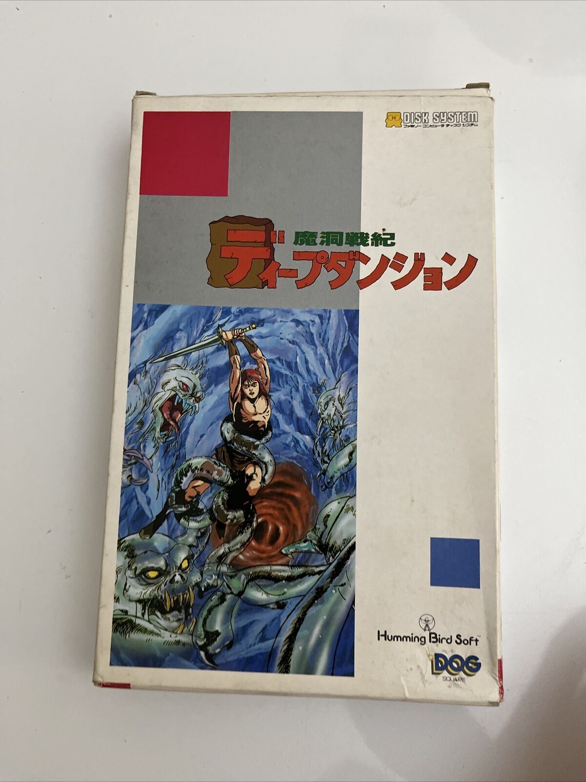 Deep Dungeon Mado Senki - Nintendo Famicom Disk NES  SQF-DPD Japan 1986 Game