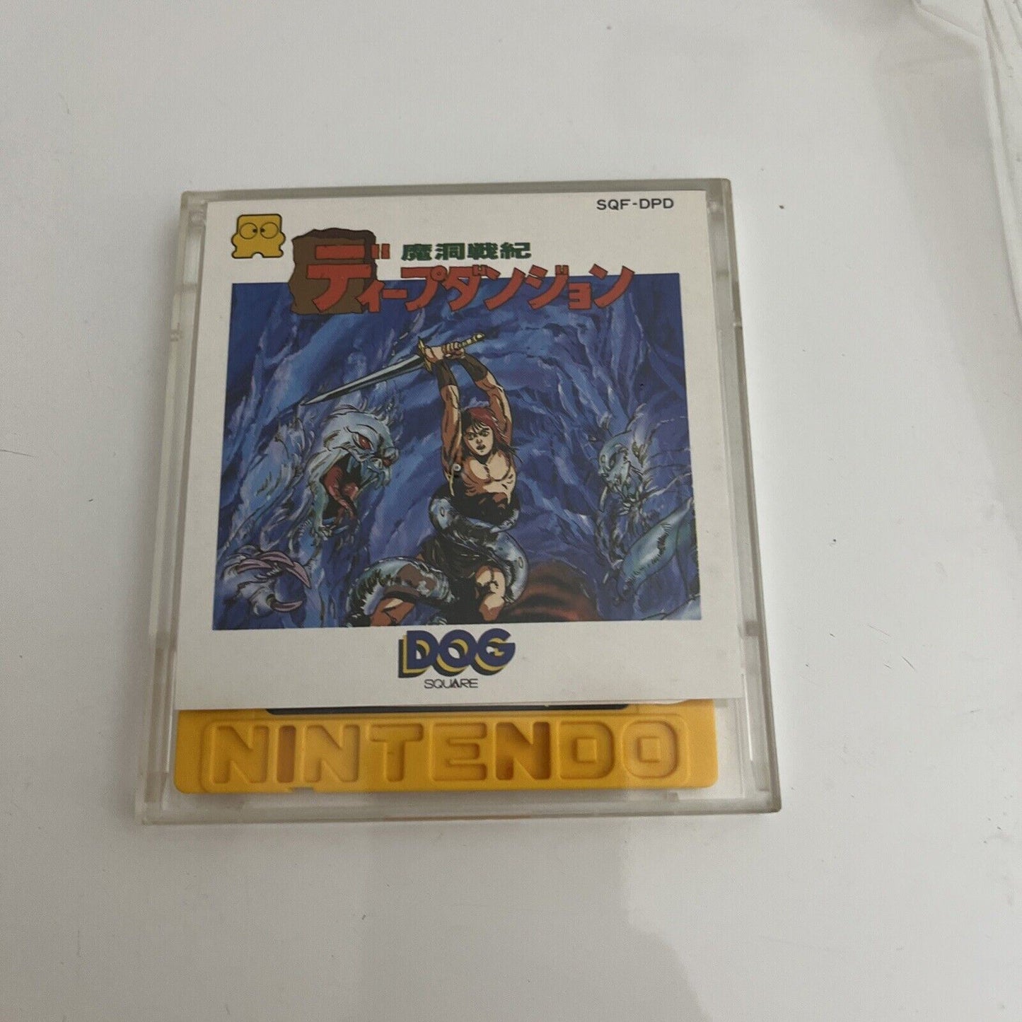 Deep Dungeon Mado Senki - Nintendo Famicom Disk NES  SQF-DPD Japan 1986 Game