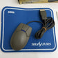 Genuine Official SEGA Saturn Shuttle Mouse HSS-0102 with Mouse Pad