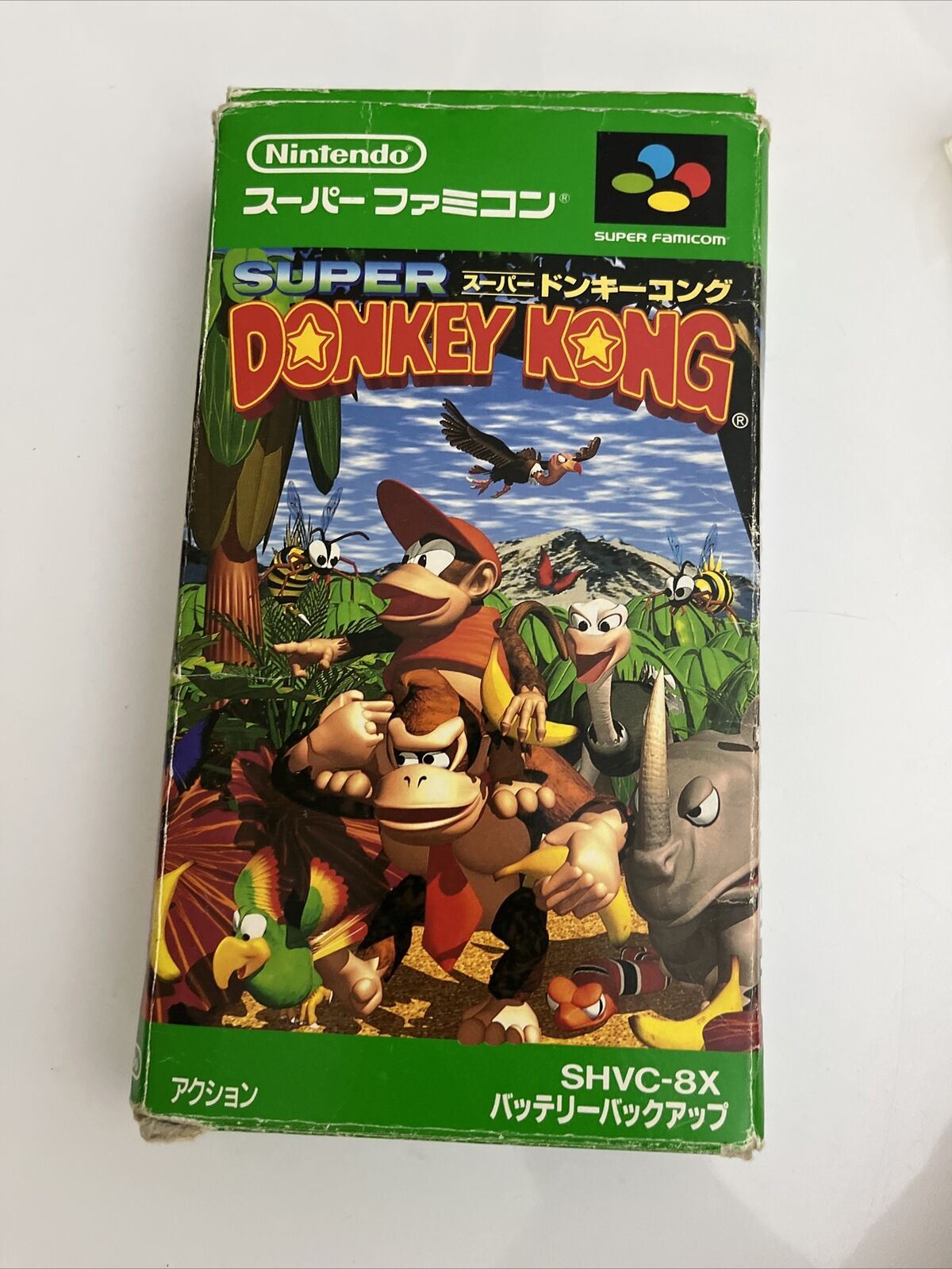 Super Donkey Kong - Nintendo SNES Super Famicom NTSC-J JAPAN Complete Game